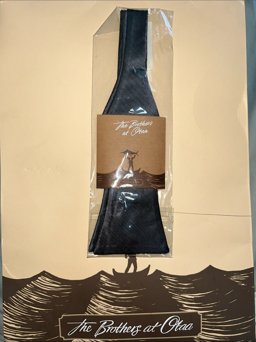 OTAA Men’s self bow Tie Father’s Day